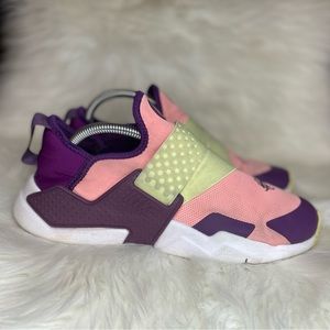 🛍Nike Huarache Extreme GS Pink Citron Sneakers Shoes Size 7Y Kids or Womens 8.5